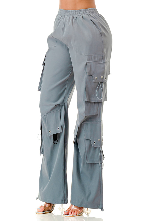 P2318 - Stretchy Twill Cargo Pants