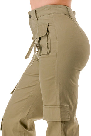 P2411 - Stretchy Twill Cargo Pants