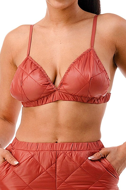 90% Polyamide & 10% Spandex Red Color Bralette Bra at Rs 210/piece